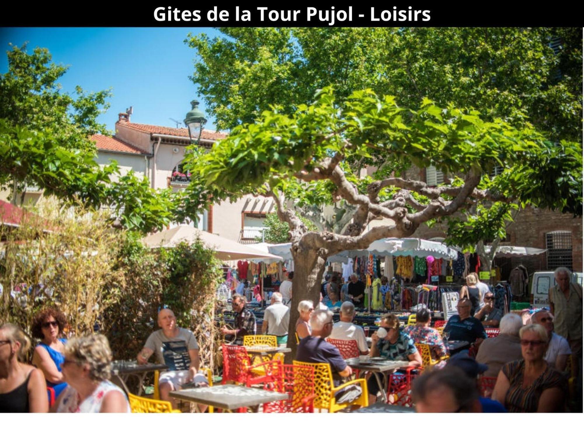 Les Gites De La Tour Pujol Argelès-sur-Mer Exterior foto