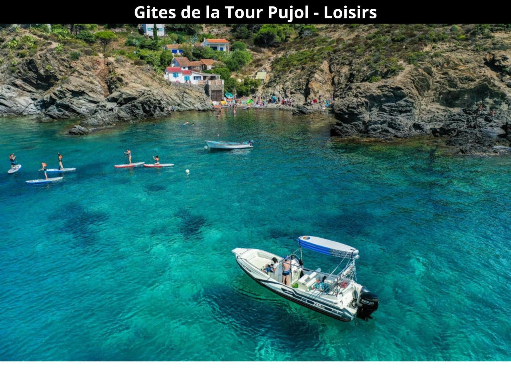 Les Gites De La Tour Pujol Argelès-sur-Mer Exterior foto