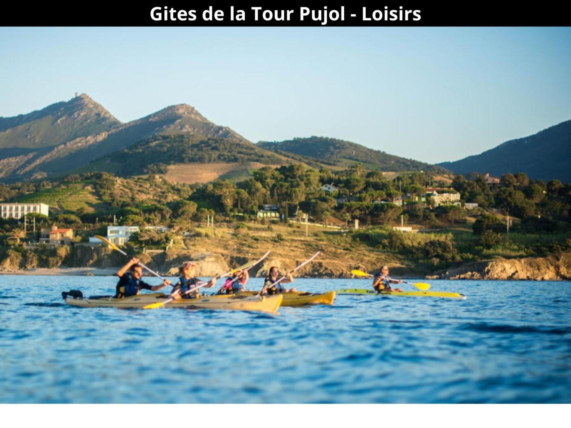 Les Gites De La Tour Pujol Argelès-sur-Mer Exterior foto